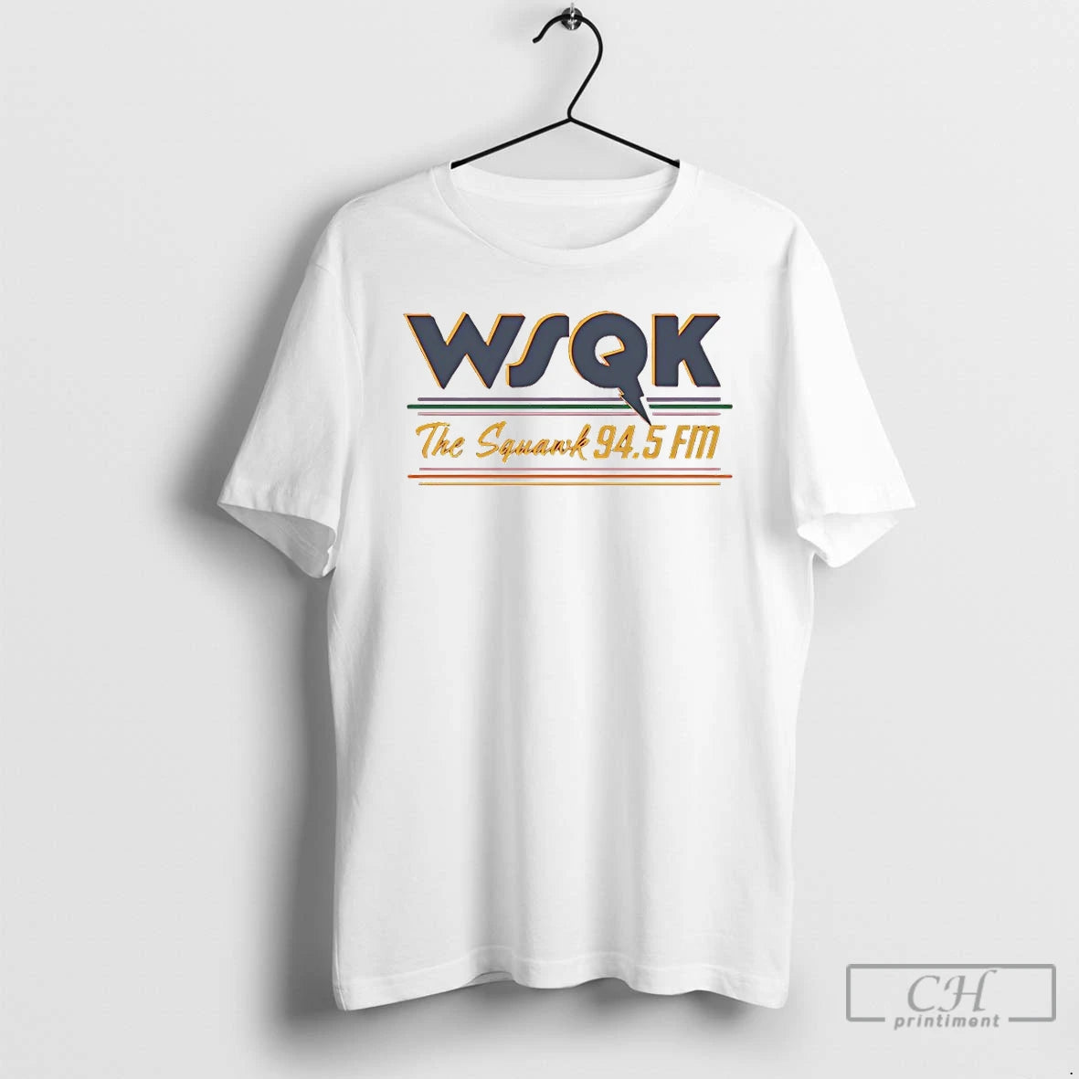 Classic Dustin Henderson Wsqk The Squawk 94 5 Fm T-Shirts, Hoodie, Sweatshirt | PrintMintTees.com