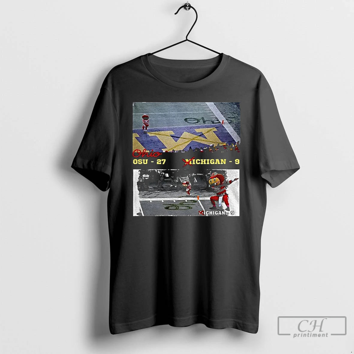 Classic Erase The M Ohio State Rivalry 27 9 Buckeyes Beat Michigan T Shirts Sweater Hoodie, Sweatshirt | PrintMintTees.com