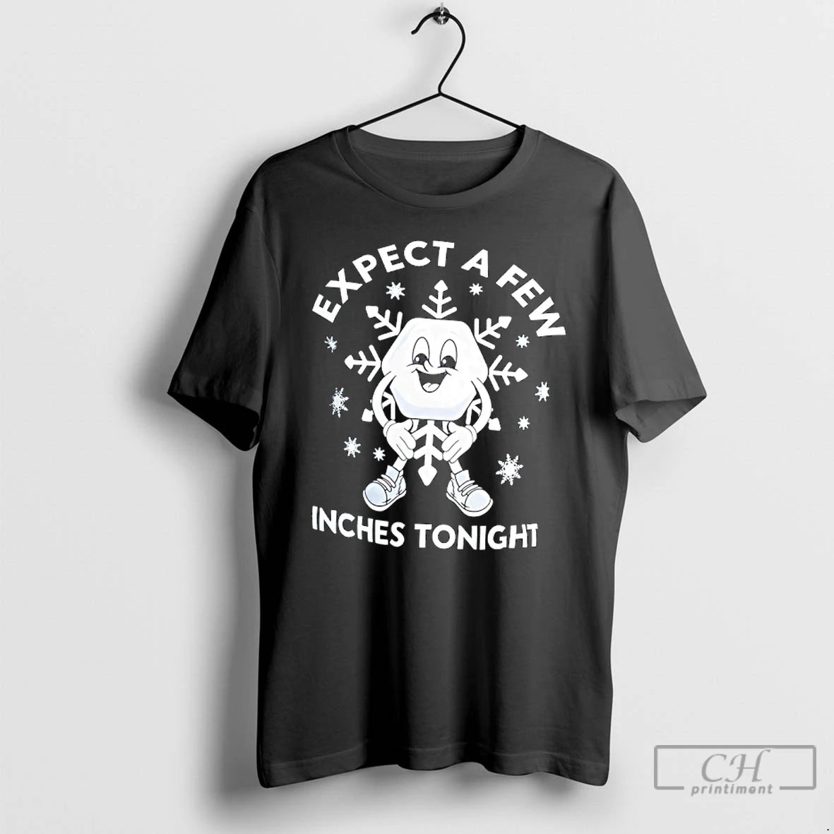 Classic Expect A Few Inches Tonight Snowman T-Shirts, Hoodie, Sweatshirt | PrintMintTees.com