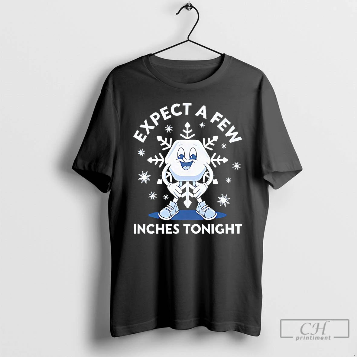 Classic Expect A Few Inches Tonight T-Shirts, Hoodie, Sweatshirt | PrintMintTees.com