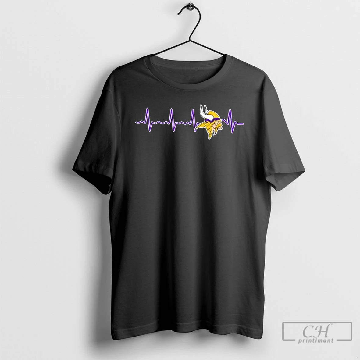 Classic Fans Heartbeat Love Minnesota Vikings Football T-Shirts, Hoodie, Sweatshirt | PrintMintTees.com