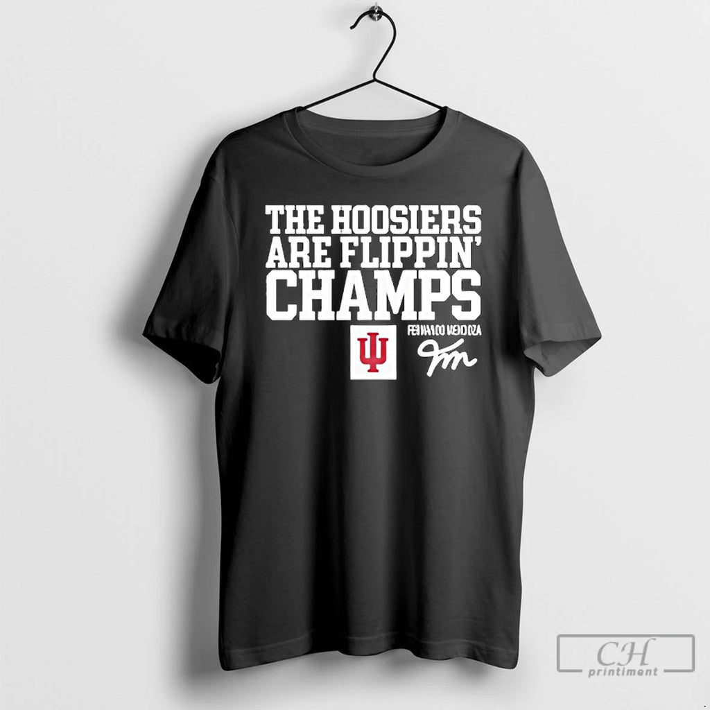 Classic Fernando Hoosiers Are Flippin Champs T-Shirts, Hoodie, Sweatshirt | PrintMintTees.com