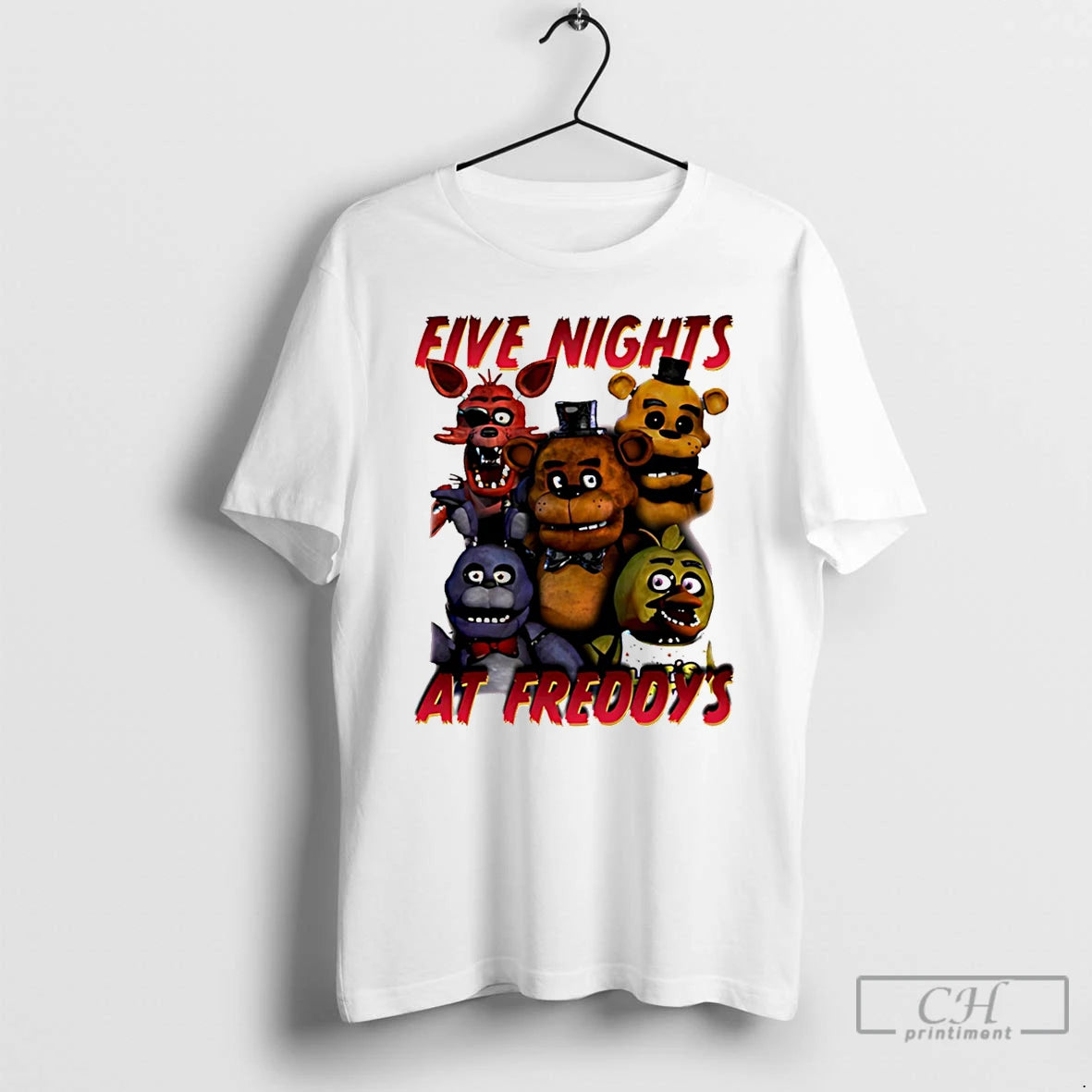 Classic Five Nights At Freddys Cartoon T-Shirts, Hoodie, Sweatshirt | PrintMintTees.com