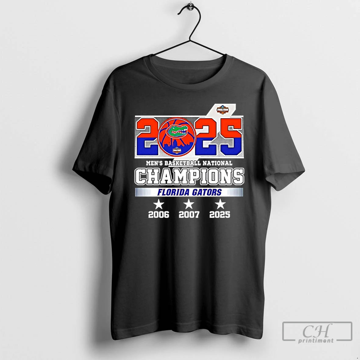 Classic Florida Gators 2025 Mens Basketball National Champions 3 Time T-Shirts, Hoodie, Sweatshirt | PrintMintTees.com