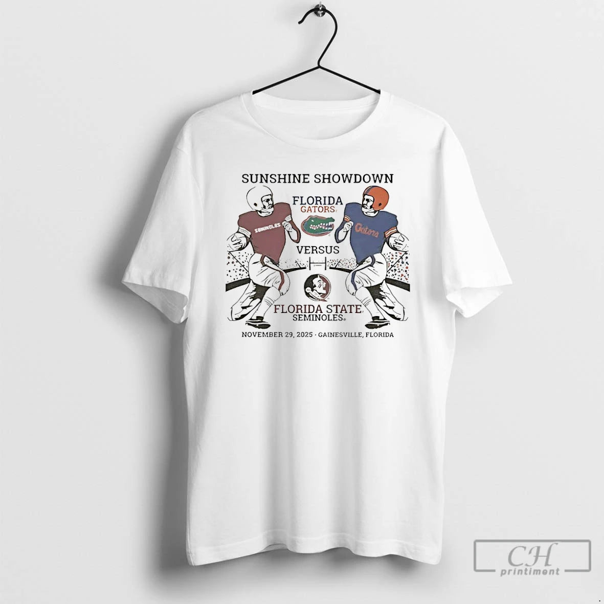 Classic Florida Gators Vs Florida State 2025 Sunshine Showdown T-Shirts, Hoodie, Sweatshirt | PrintMintTees.com