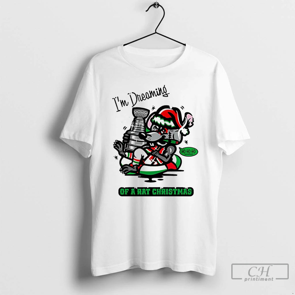 Classic Florida Panthers Im Dreaming Of A Rat Christmas T-Shirts, Hoodie, Sweatshirt | PrintMintTees.com