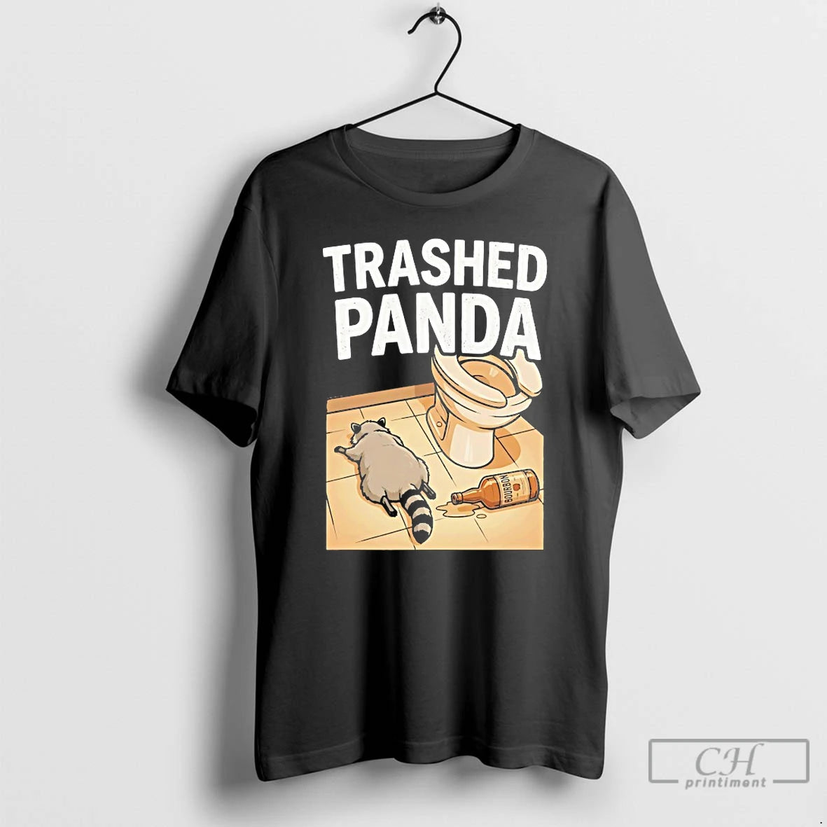 Classic Funny Trashed Panda Drunk Raccoon T-Shirts, Hoodie, Sweatshirt | PrintMintTees.com