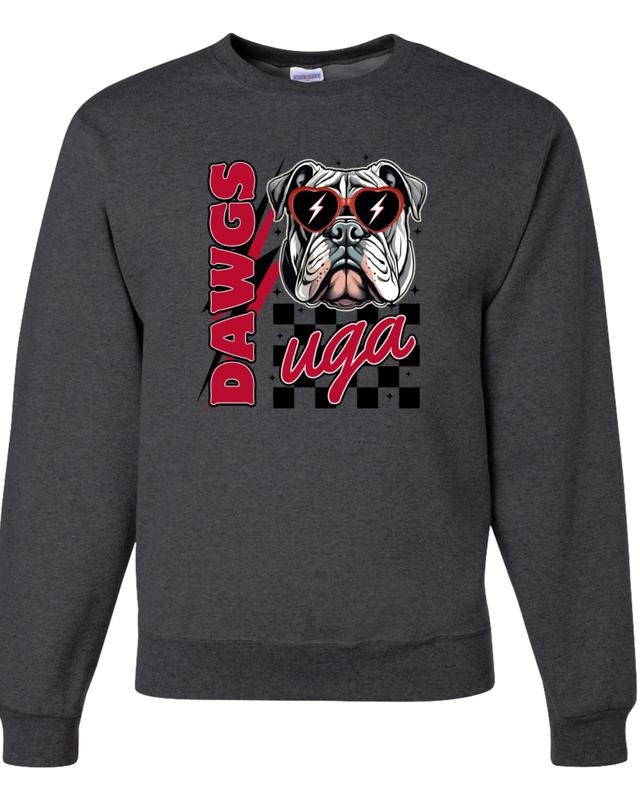 Classic Georgia Dawgs Unisex NuBlend Crew Sweatshirt GA Gameday 2024 Shirt Hoodie | PrintMintTees.com