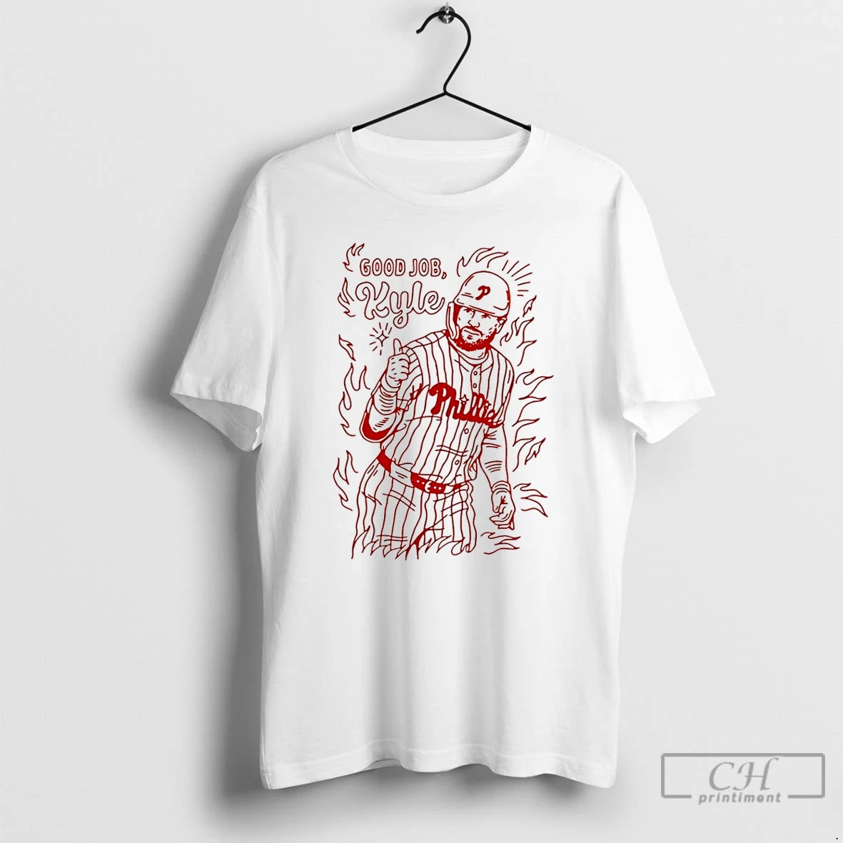 Classic Good Job Kyle Schwarber Philadelphia Phillies T-Shirts, Hoodie, Sweatshirt | PrintMintTees.com