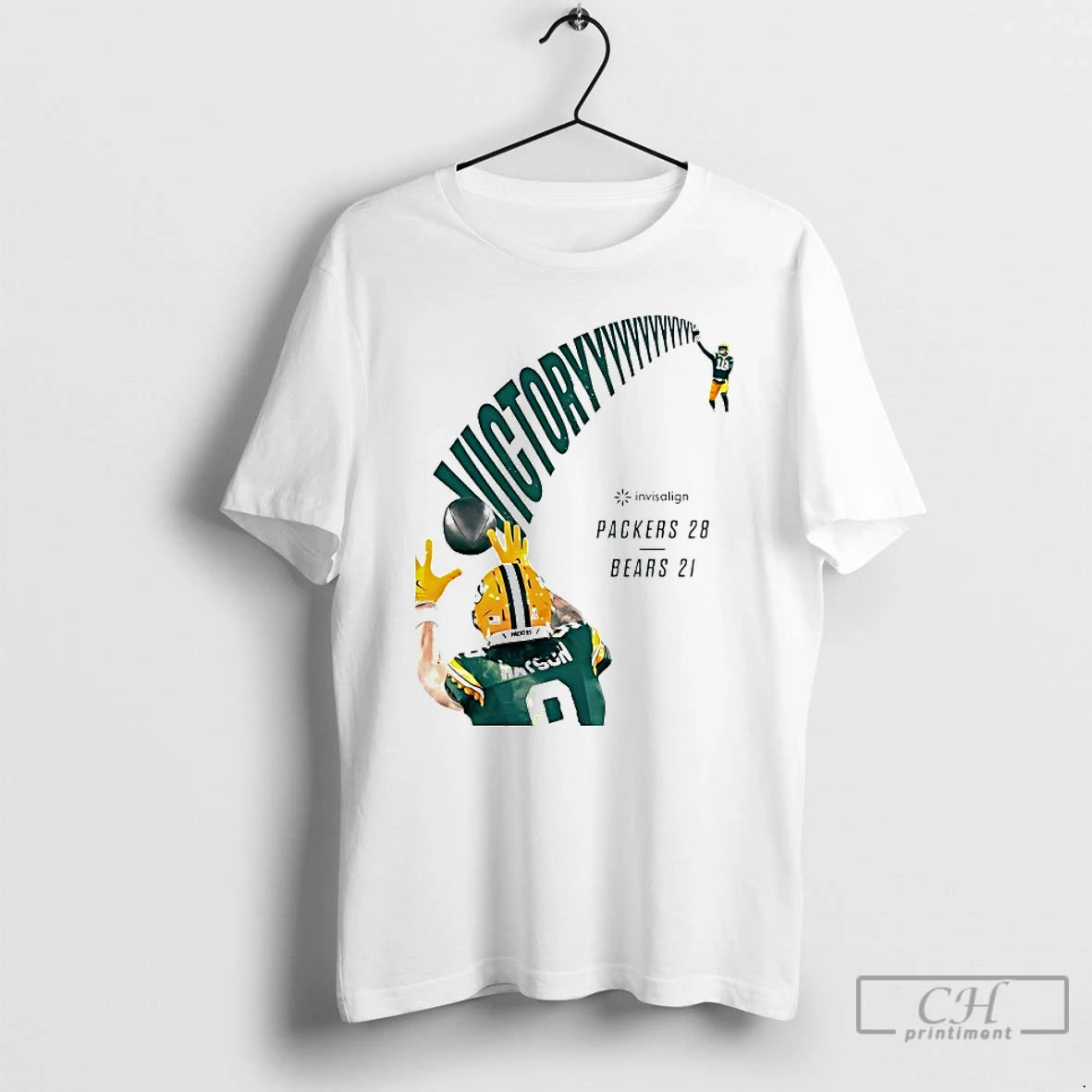 Classic Green Bay Packers Victory 28 Bears 21 T-Shirts, Hoodie, Sweatshirt | PrintMintTees.com