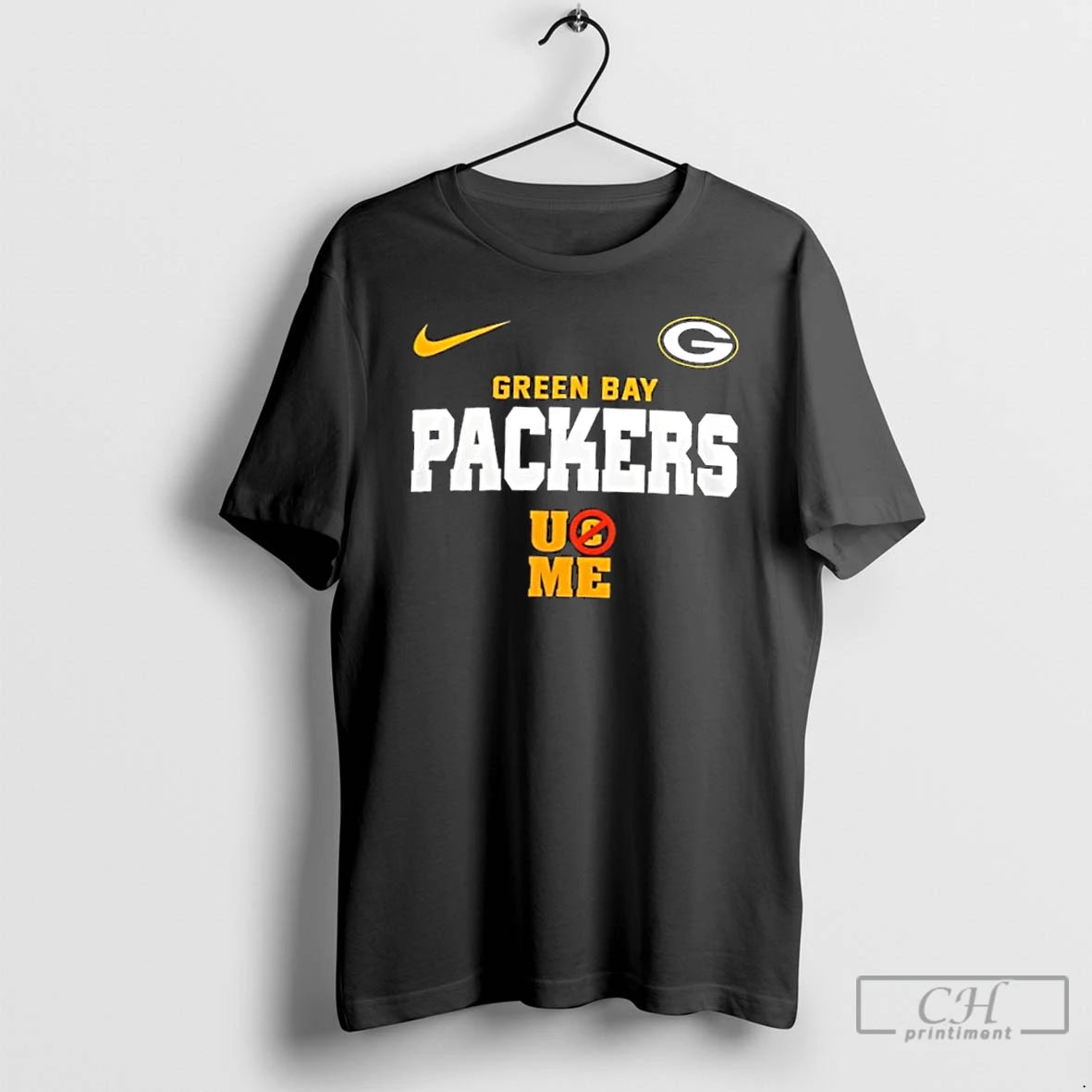 Classic Green Bay Packers X Ucme John Cena Never Give Up T-Shirts, Hoodie, Sweatshirt | PrintMintTees.com