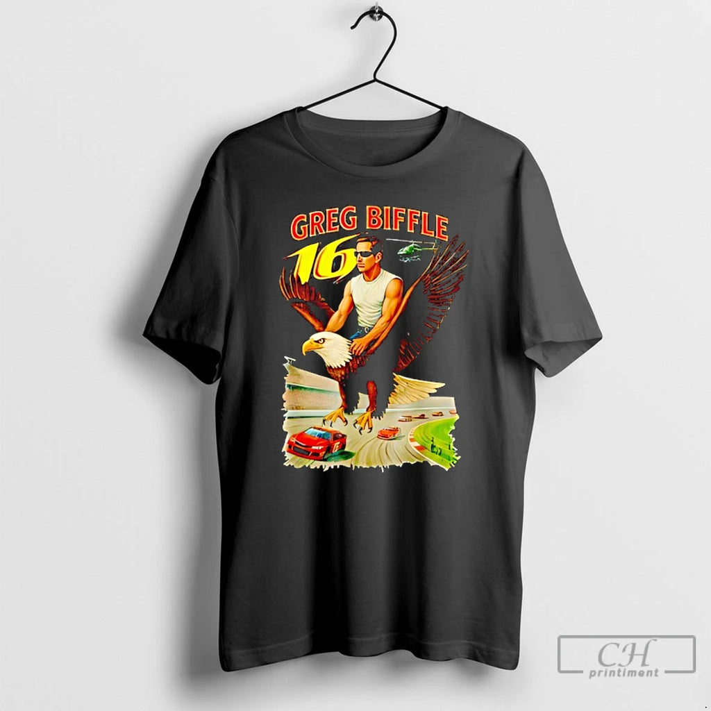 Classic Greg Biffle 16 Eagle Man Graphic T-Shirts, Hoodie, Sweatshirt | PrintMintTees.com