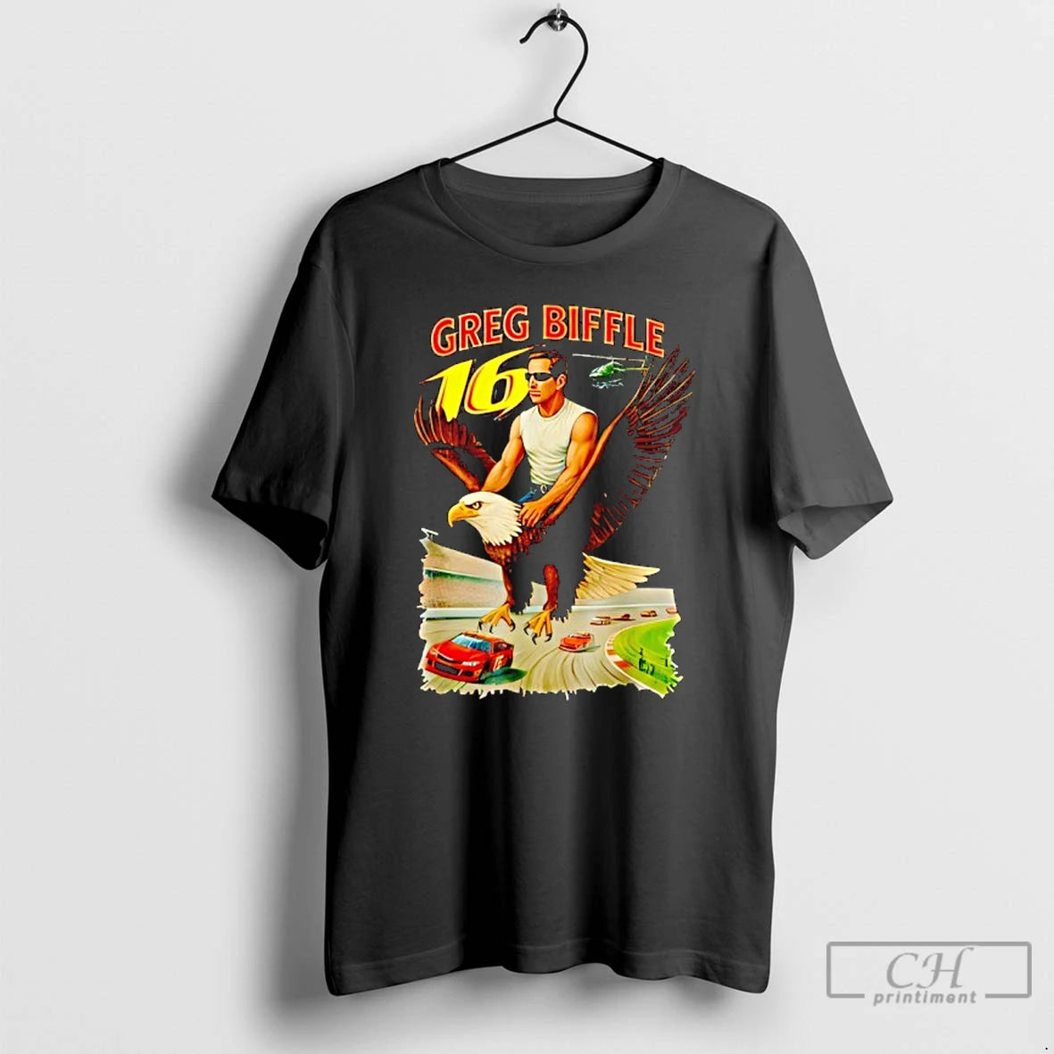 Classic Greg Biffle 16 Eagle Man Graphic T-Shirts, Hoodie, Sweatshirt | PrintMintTees.com