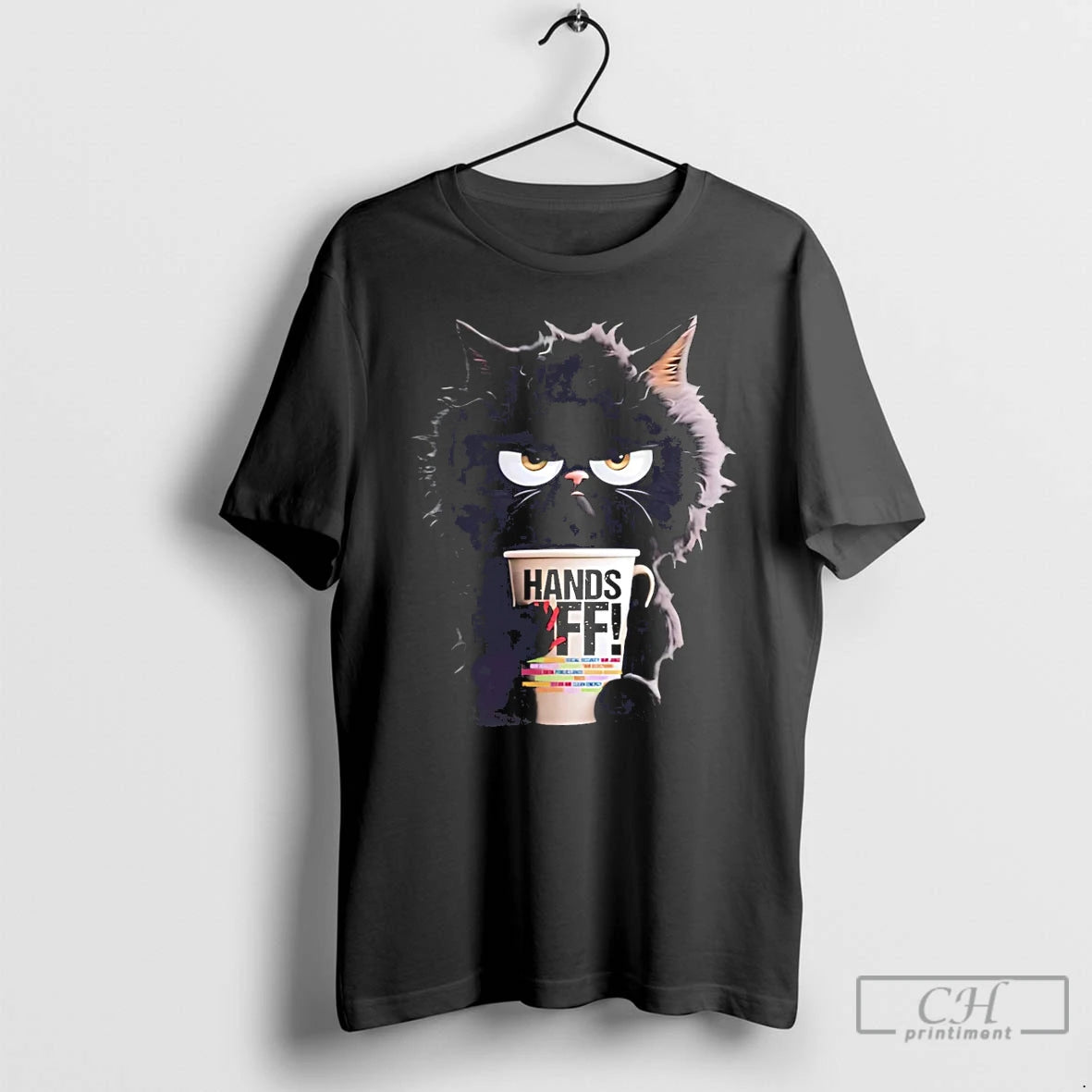 Classic Hands Off Black Cat T-Shirts, Hoodie, Sweatshirt | PrintMintTees.com