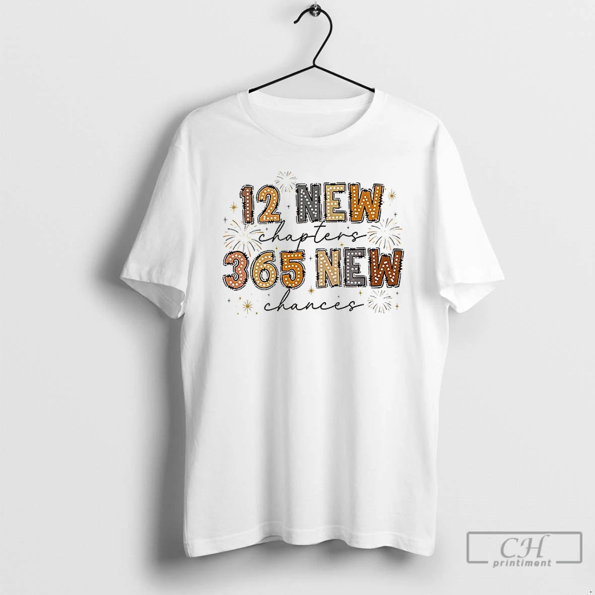 Classic Happy New Year 2026 12 New Chapter 365 New Chances T-Shirts, Hoodie, Sweatshirt | PrintMintTees.com