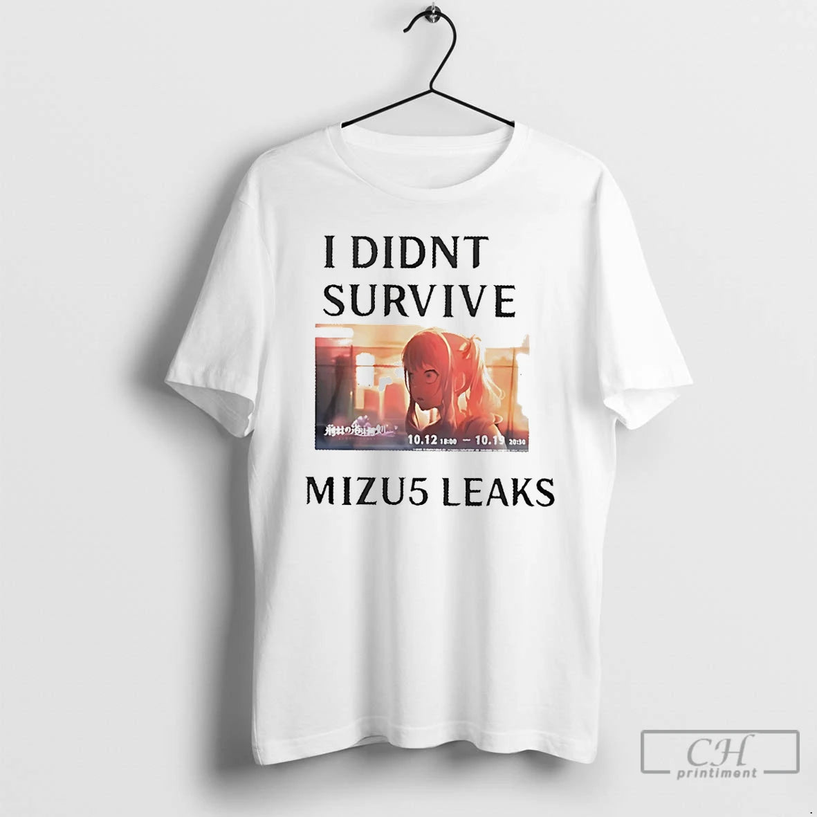 Classic I Didnt Survive Mizu5 Leaked T-Shirts, Hoodie, Sweatshirt | PrintMintTees.com