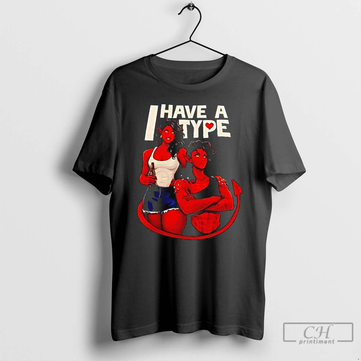 Classic I Have A Type Devils T-Shirts, Hoodie, Sweatshirt | PrintMintTees.com