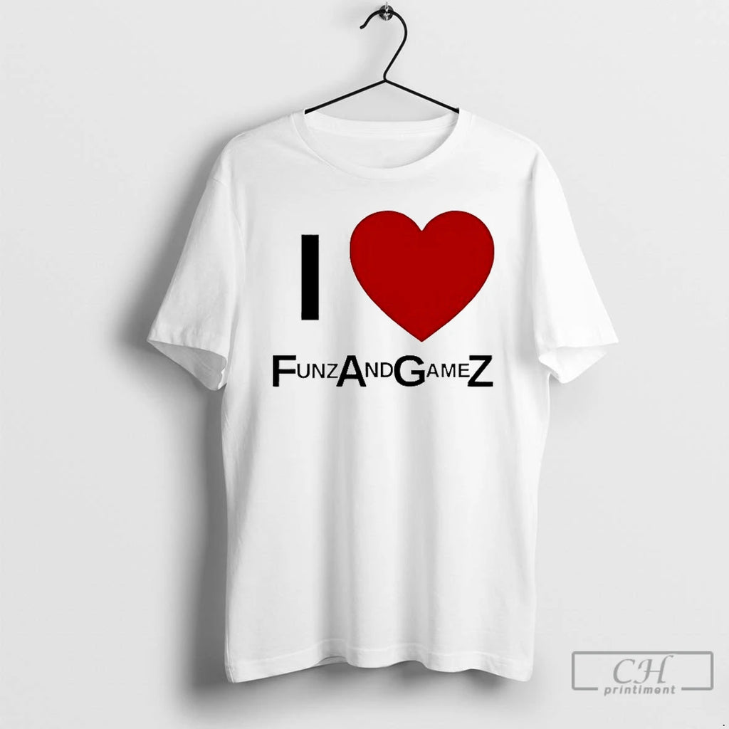 Classic I Love Funz And Game Z T-Shirts, Hoodie, Sweatshirt | PrintMintTees.com