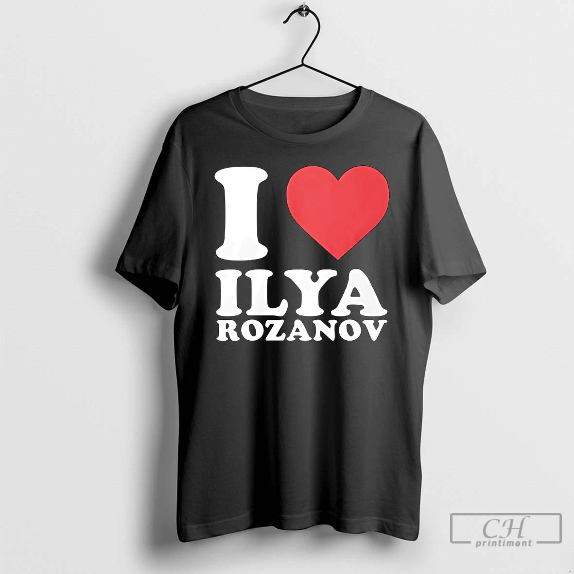 Classic I Love Ilya Rozanov Heart T-Shirts, Hoodie, Sweatshirt | PrintMintTees.com