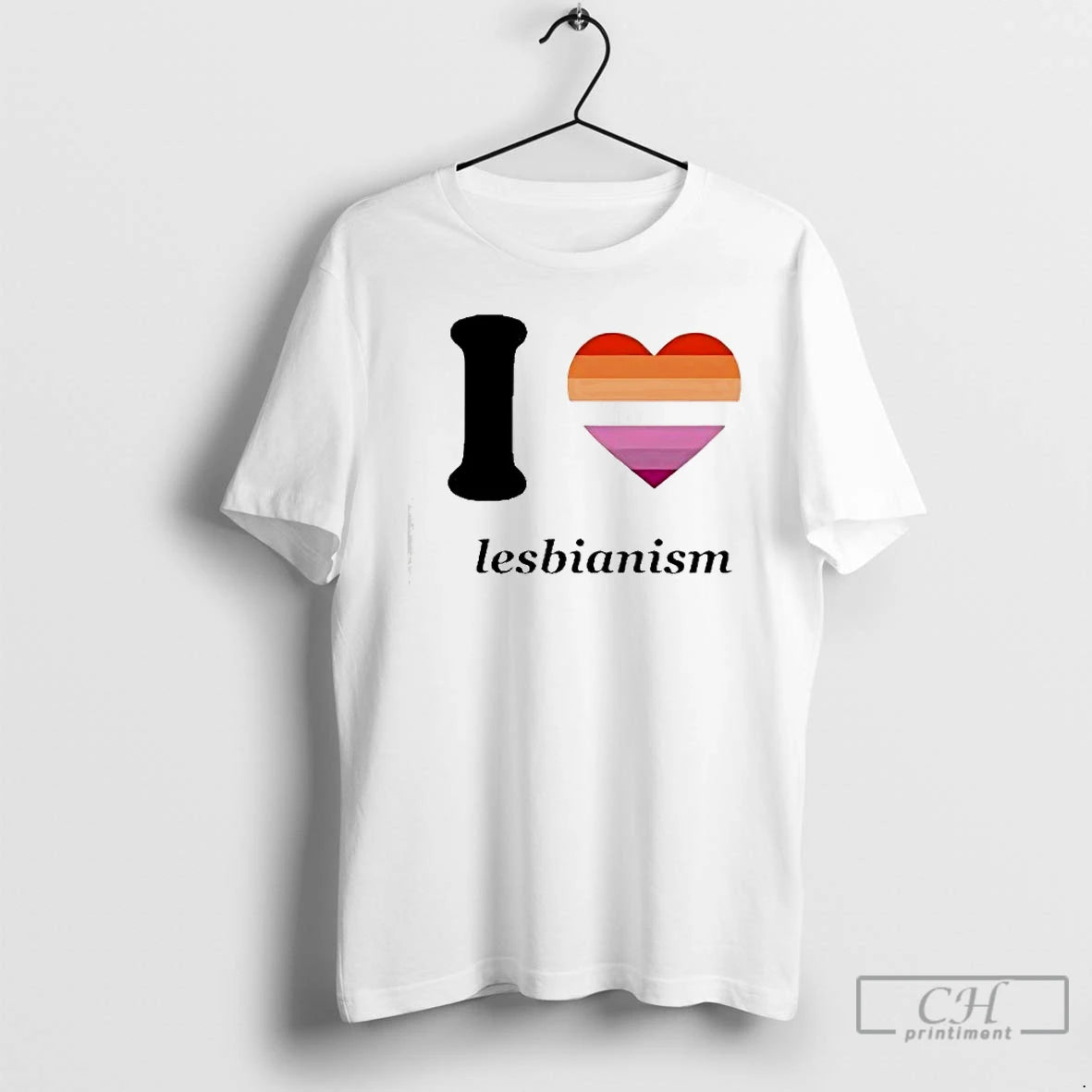 Classic I Love Lesbianism Lgbt Heart T-Shirts, Hoodie, Sweatshirt | PrintMintTees.com