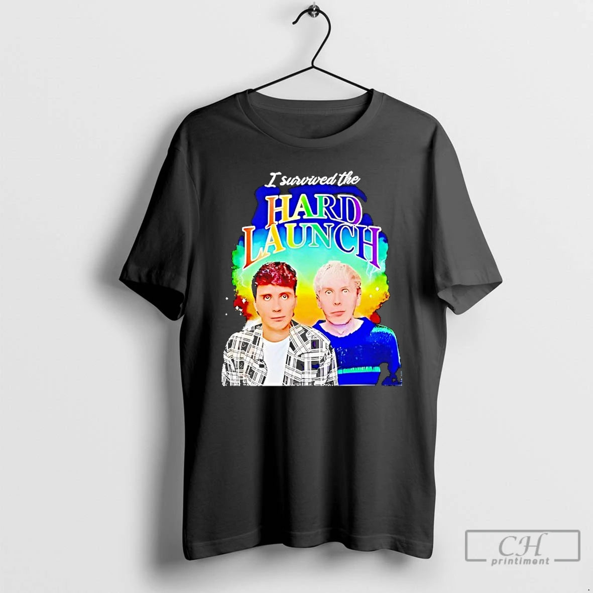 Classic I Survived The Hard Launch Dan And Phil Phan T-Shirts, Hoodie, Sweatshirt | PrintMintTees.com