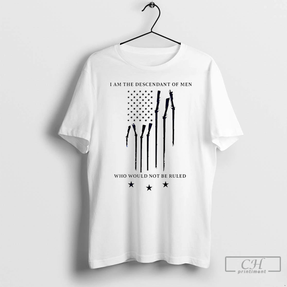 Classic I Am The Descendant Of Men Who Would Not Be Ruled T Shirts Sweater Hoodie, Sweatshirt | PrintMintTees.com