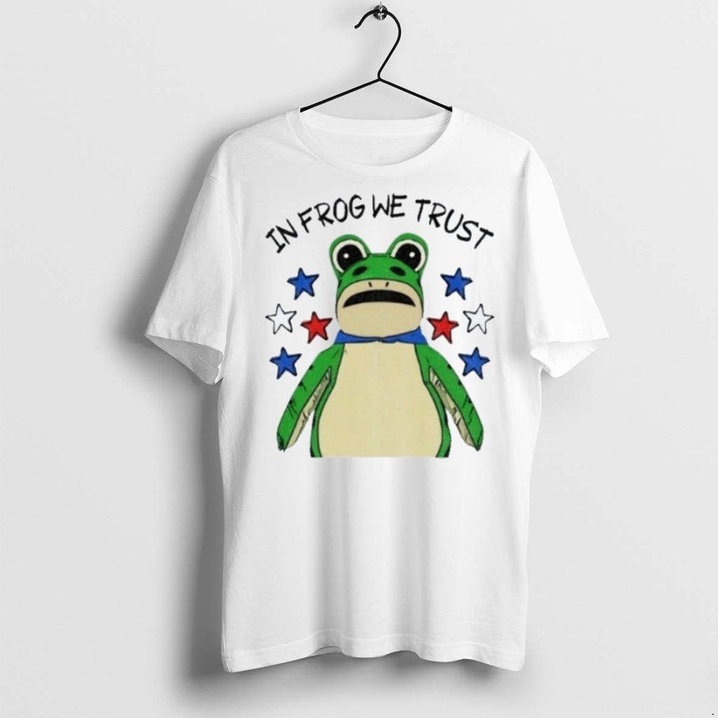 Classic In Frog We Trust Portland Frog Protest T Shirts