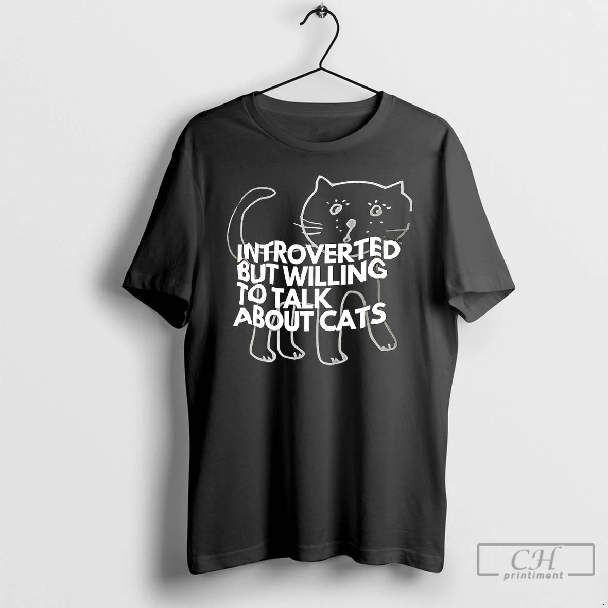 Classic Introverted But Willing To Walk About Cats T-Shirts, Hoodie, Sweatshirt | PrintMintTees.com