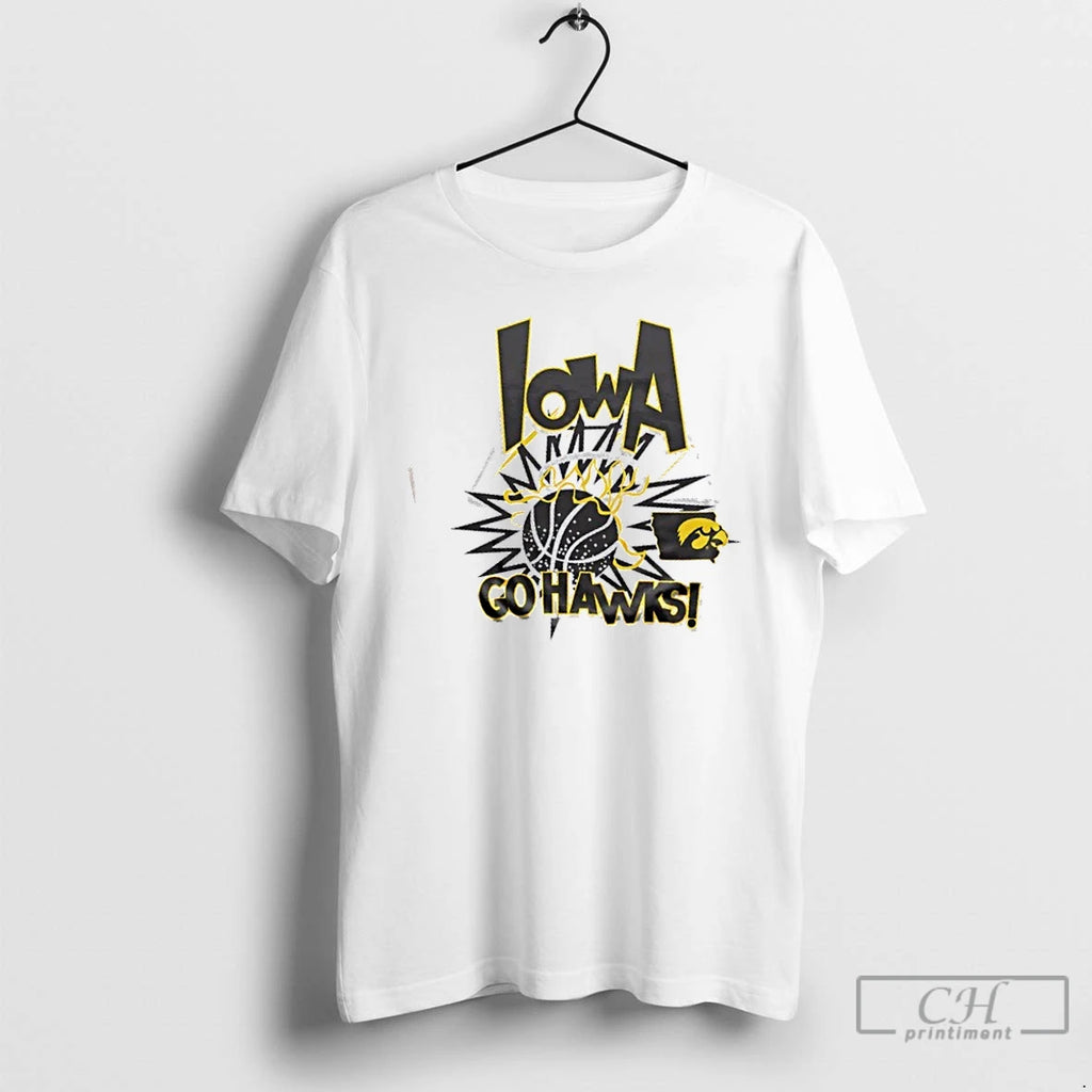 Classic Iowa Hawkeyes Go Hawks Slam T-Shirts, Hoodie, Sweatshirt | PrintMintTees.com