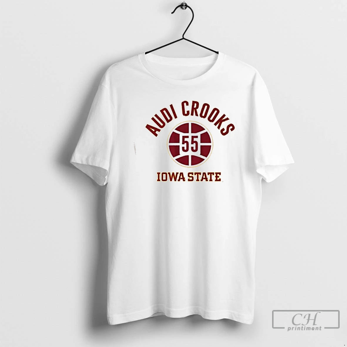Classic Iowa State Wbb Audi Crooks Name Number Ball 55 T-Shirts, Hoodie, Sweatshirt | PrintMintTees.com