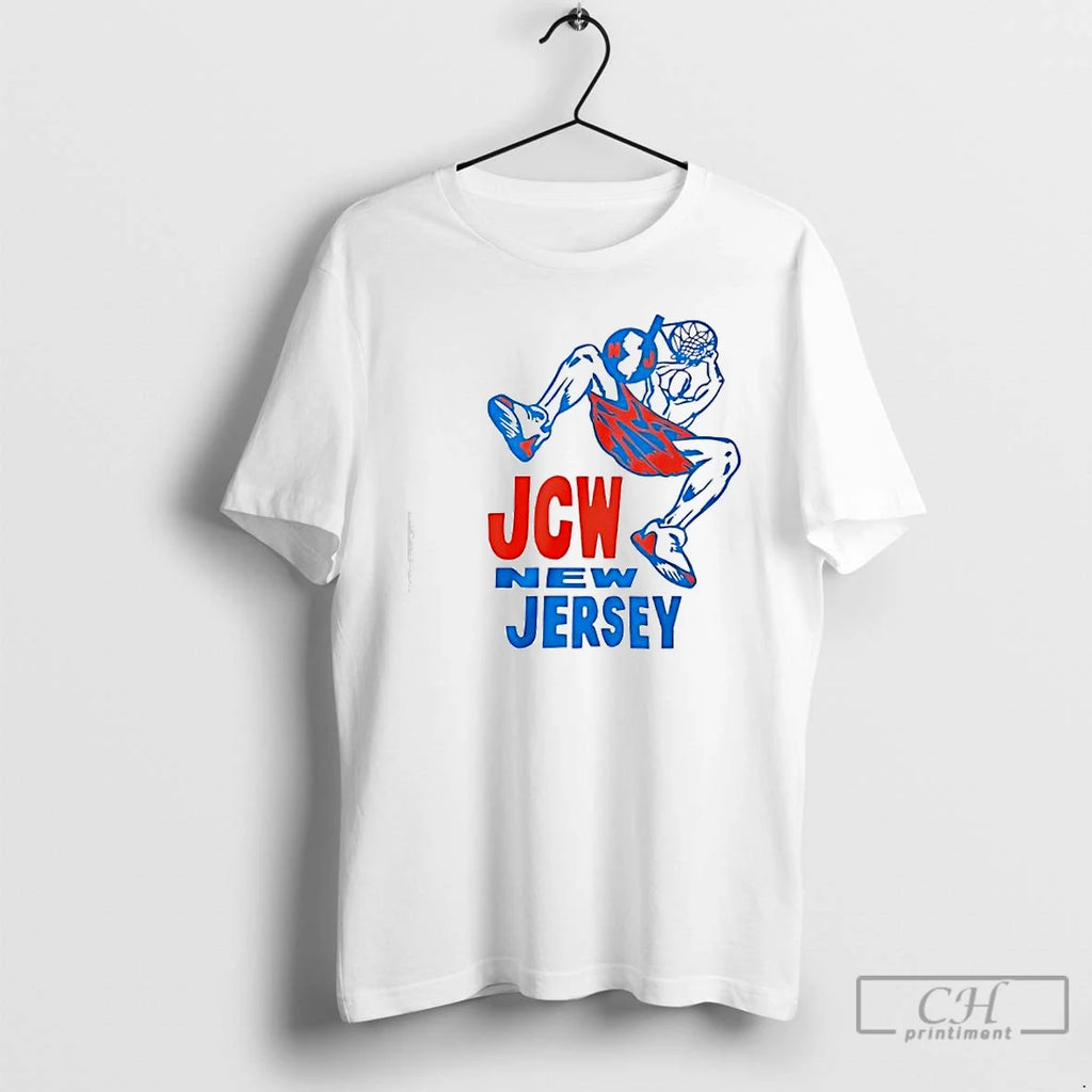 Classic Jcw New Jersey Player Pose Graphic T-Shirts, Hoodie, Sweatshirt | PrintMintTees.com