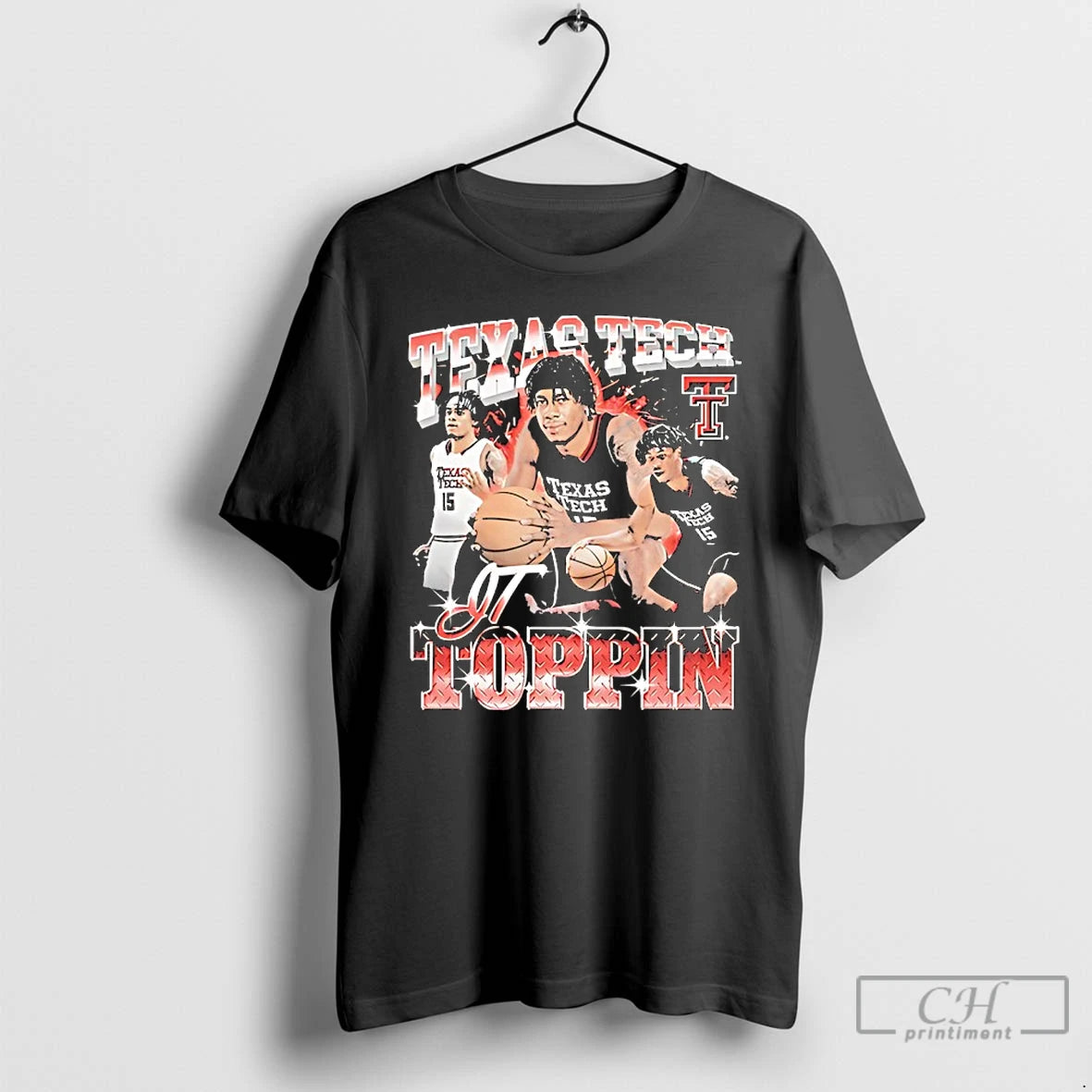 Classic Jt Toppin Texas Tech Red Raiders Basketball Vintage T-Shirts, Hoodie, Sweatshirt | PrintMintTees.com