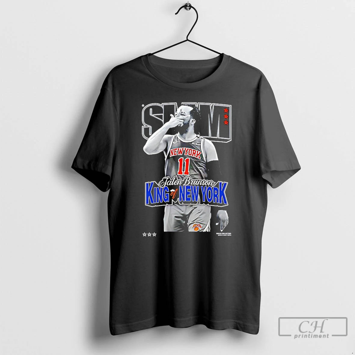 Classic Jalen Brunson King Of New York Slam T-Shirts, Hoodie, Sweatshirt | PrintMintTees.com