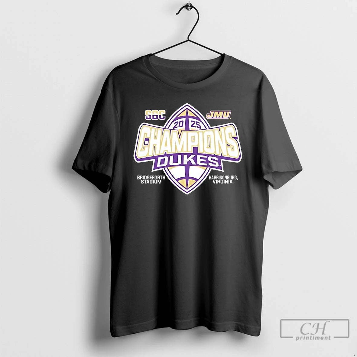 Classic James Madison University Dukes Football Champions 2025 T-Shirts, Hoodie, Sweatshirt | PrintMintTees.com