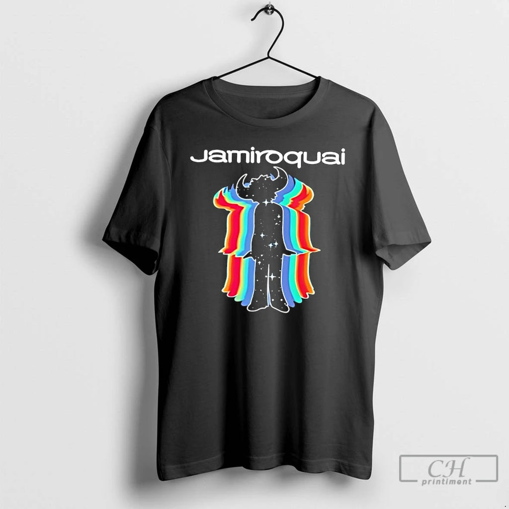 Classic Jamiroquai Rainbow Space Logo T-Shirts, Hoodie, Sweatshirt | PrintMintTees.com