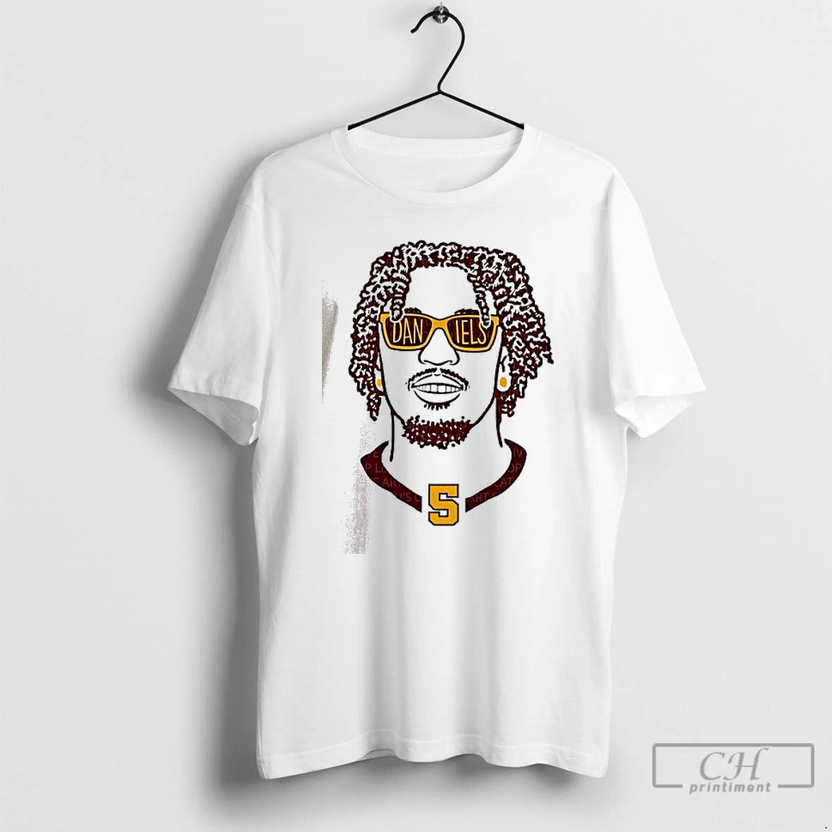 Classic Jayden Daniels Sunglasses Washington Commanders T-Shirts, Hoodie, Sweatshirt | PrintMintTees.com