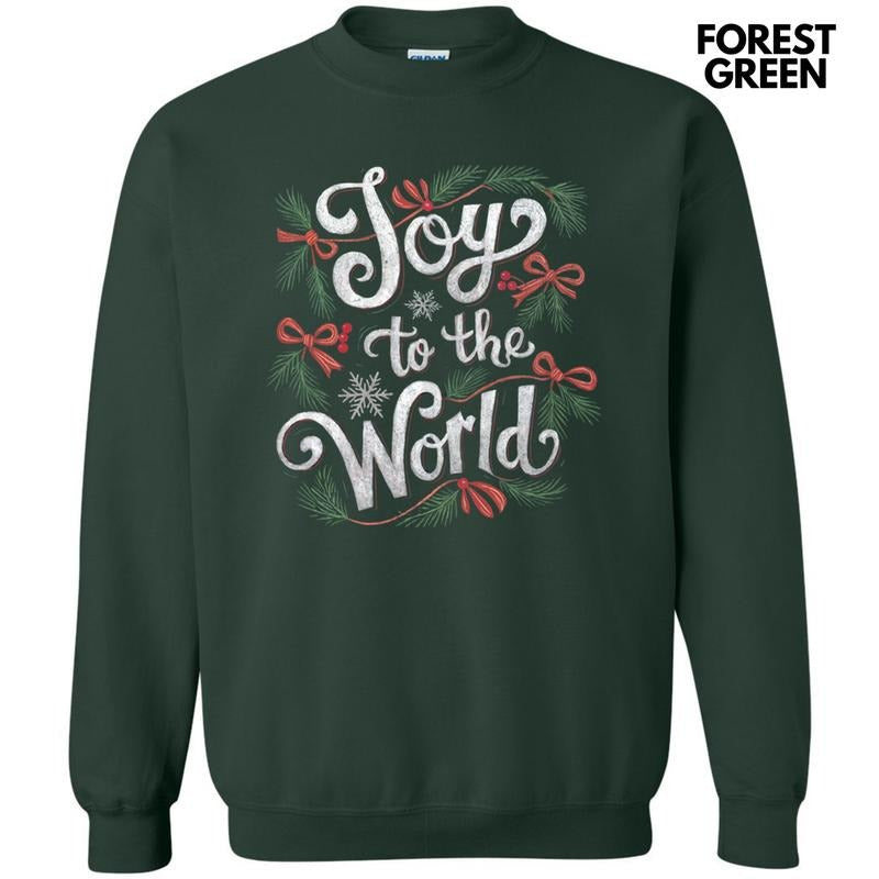 Classic Joy To The World Sweatshirt T-Shirts, Hoodie | PrintMintTees.com