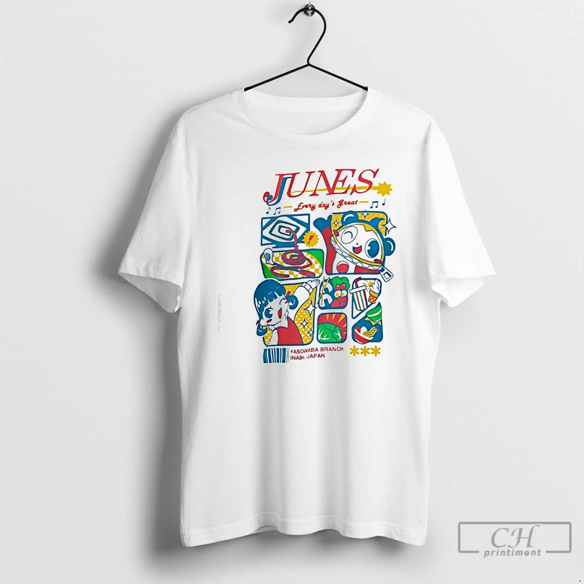 Classic Junes Every Days Great Yasoinaba Branch Inaba Japan T-Shirts, Hoodie, Sweatshirt | PrintMintTees.com