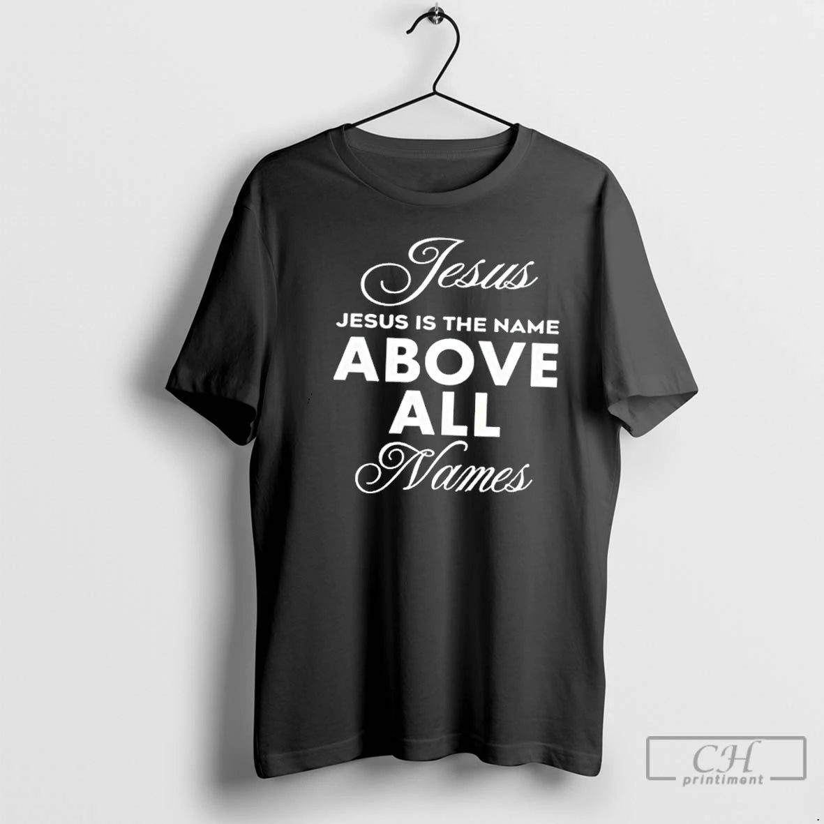 Classic Justin Fields Jesus Is The Name Above All Names T Shirts