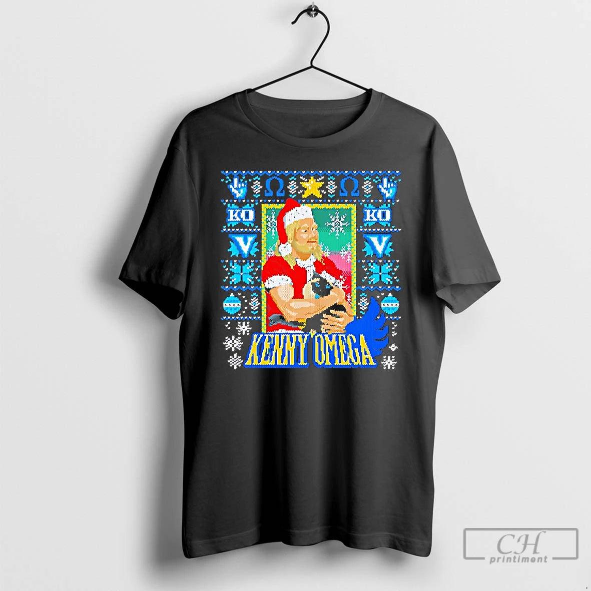 Classic Kenny Omega Purrfect Christmas T-Shirts, Hoodie, Sweatshirt | PrintMintTees.com