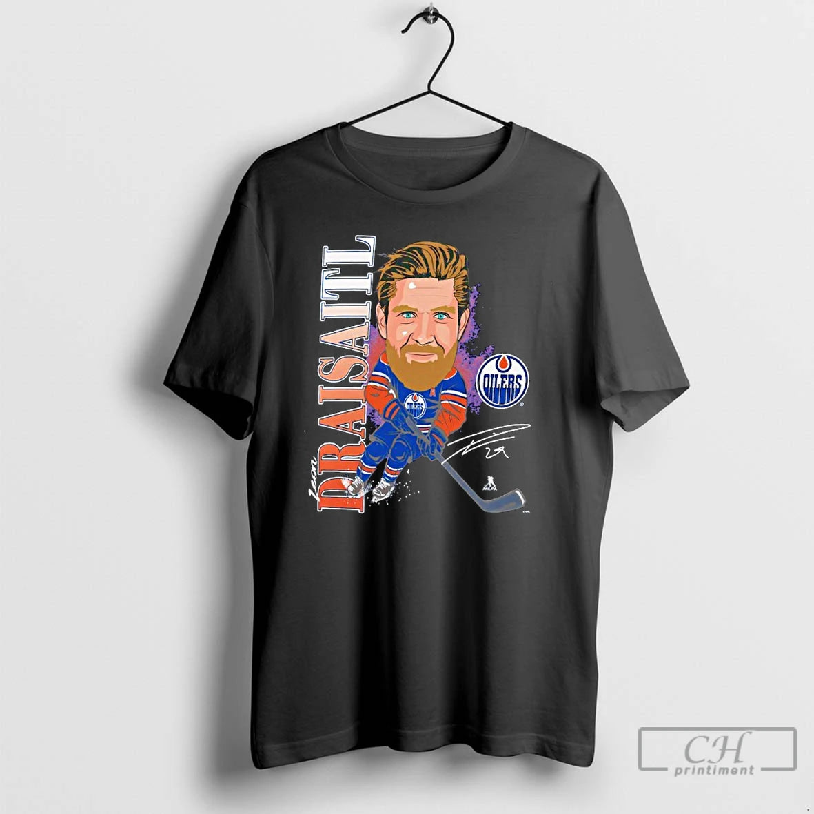 Classic Leon Draisaitl Edmonton Oilers Player Action Signature T-Shirts, Hoodie, Sweatshirt | PrintMintTees.com