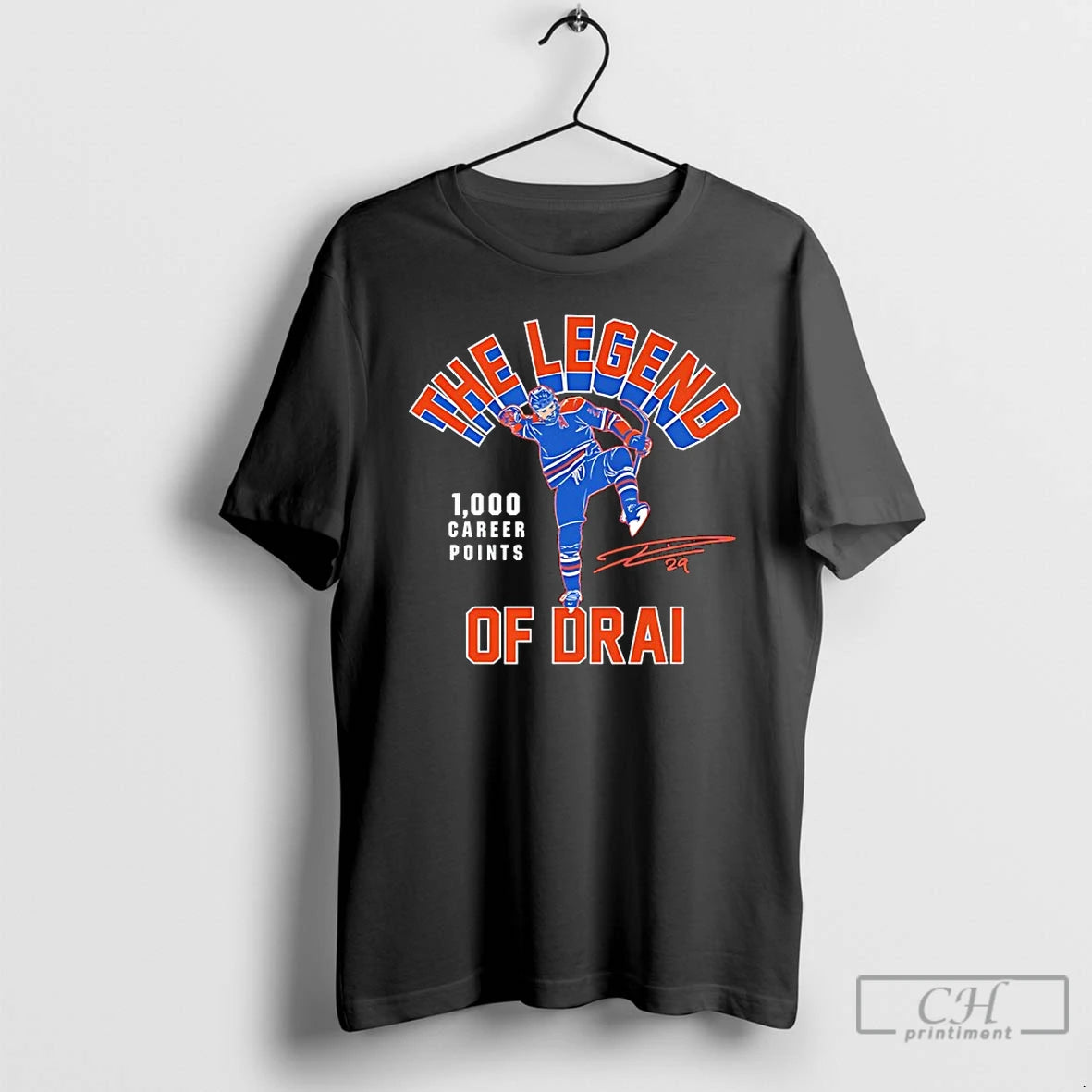 Classic Leon Draisaitl The Legend Of Drai 1000 Points Signature T-Shirts, Hoodie, Sweatshirt | PrintMintTees.com