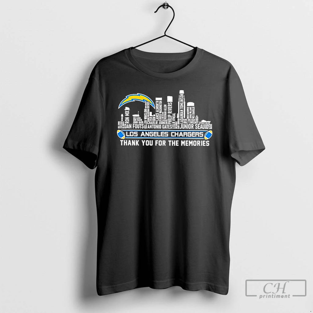 Classic Los Angeles Chargers Football Team List Of Players T-Shirts, Hoodie, Sweatshirt | PrintMintTees.com