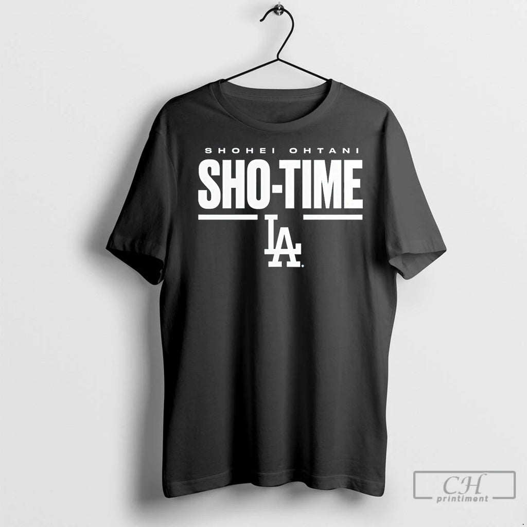 Classic Los Angeles Dodgers Shohei Ohtani Sho Time Letter