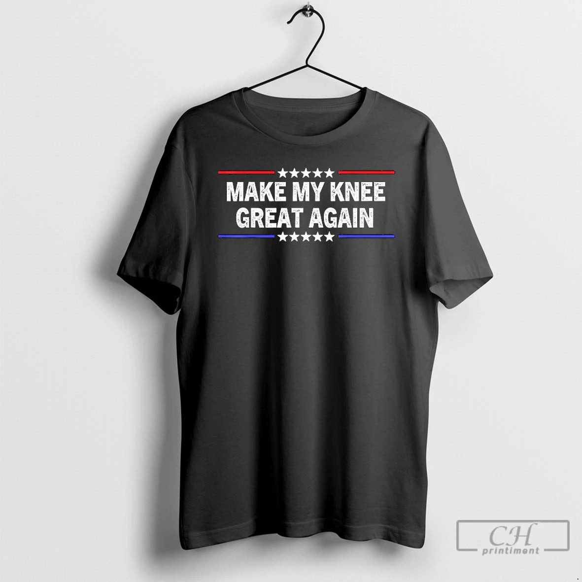 Classic Make My Knee Great Again Funny T-Shirts, Hoodie, Sweatshirt | PrintMintTees.com