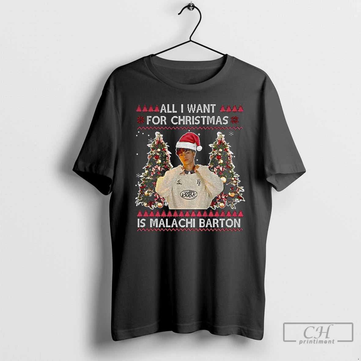 Classic Malachi Barton All I Want For Christmas Is Malachi Barton Christmas T Shirts Sweater Hoodie, Sweatshirt