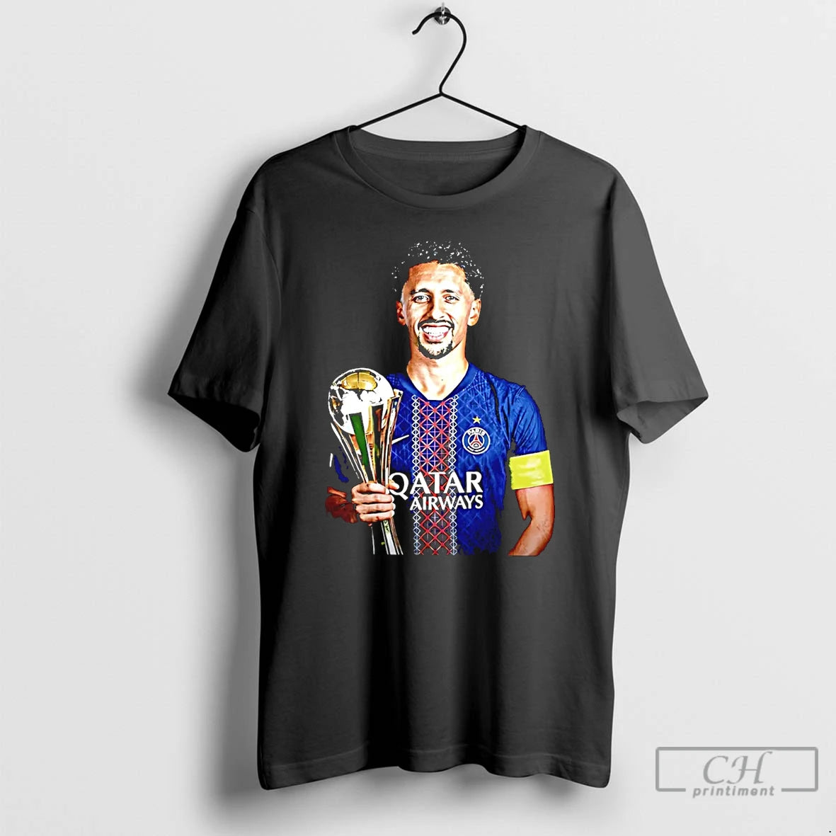 Classic Marquinhos Psg Intercontinental Cup Champions 2025 T-Shirts, Hoodie, Sweatshirt | PrintMintTees.com