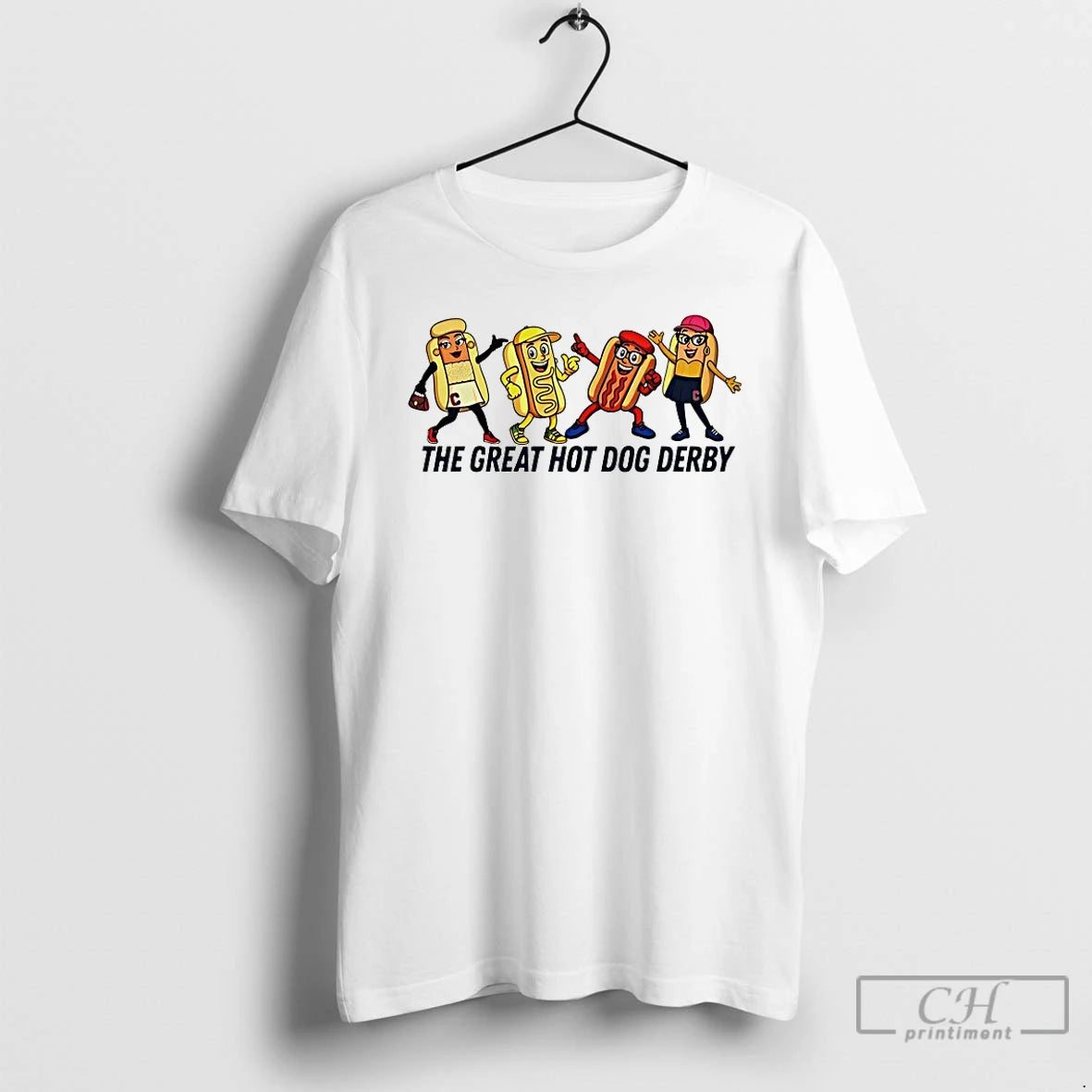 Classic Mascots The Great Hot Dog Derby T-Shirts, Hoodie, Sweatshirt | PrintMintTees.com