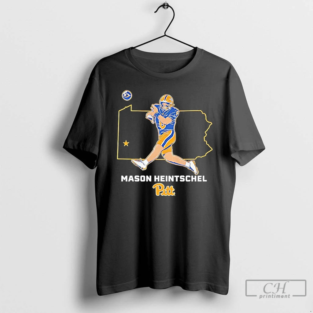 Classic Mason Heintschel Pittsburgh Panthers Football State Star T-Shirts, Hoodie, Sweatshirt | PrintMintTees.com