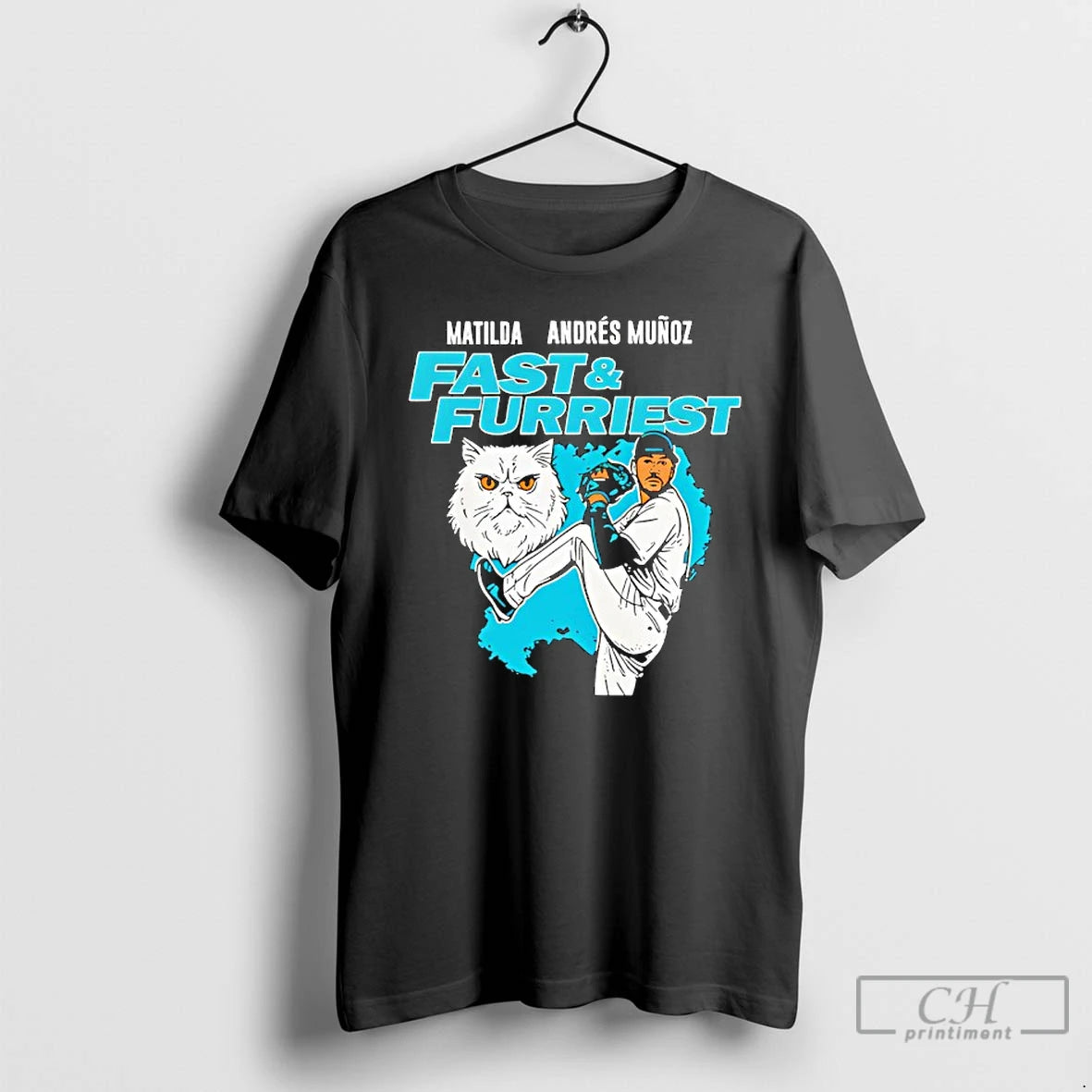Classic Matilda Andres Munoz Fast And Furriest Mariners T-Shirts, Hoodie, Sweatshirt | PrintMintTees.com